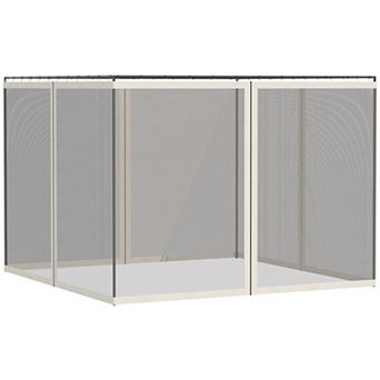 Outsunny 10ft x 10' Replacement Netting for Patio Gazebo