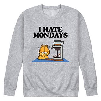 Men's Garfield I Hate Mondays Sweatshirt