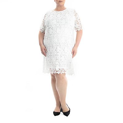 lace sheath midi dress Green Floral Lace Fitted Short Sleeve Midi Dress main image 1
