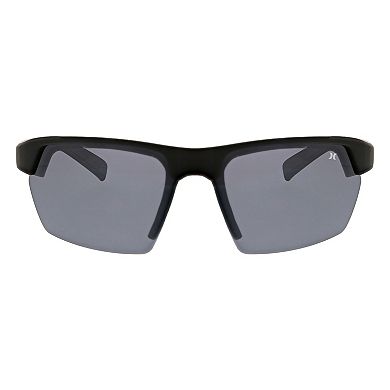 Men's Hurley Reef 70mm Semi-Rimless Polarized Sunglasses