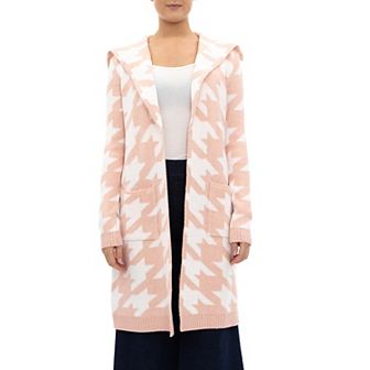 Plus Size Nina Leonard Cozy Oversized Shawl Cardigan
