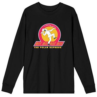 Men's Polar Express Hot Hot Hot Long Sleeve Tee