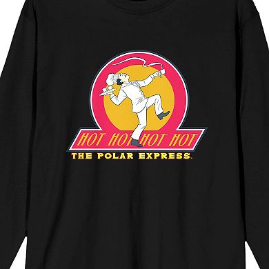 Men's Polar Express Hot Hot Hot Long Sleeve Tee