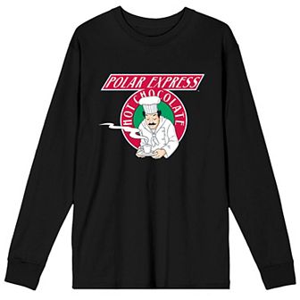 Men's Polar Express Hot Chocolate Long Sleeve Tee