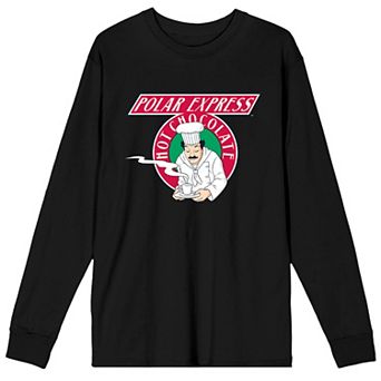 Men's Polar Express Hot Chocolate Long Sleeve Tee