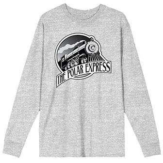 Men's Polar Express Train Logo Long Sleeve Tee