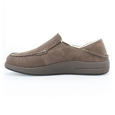 Propet Edsel Men's Suede Moccasin Slippers