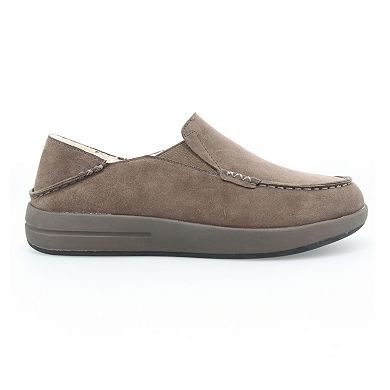 Propet Edsel Men's Suede Moccasin Slippers