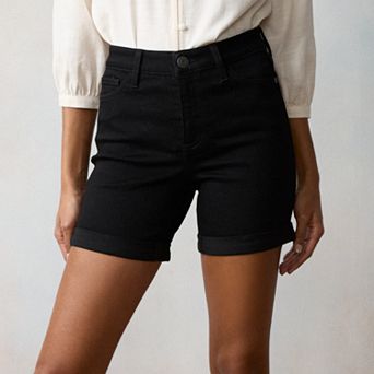 Women's LC Lauren Conrad Rolled Cuff Jean Shorts