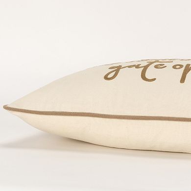 Rizzy Home Grace Down Filled Pillow