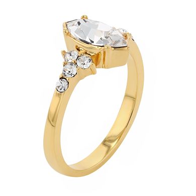 SIRI USA by TJM Marquise Cut Crystal Ring