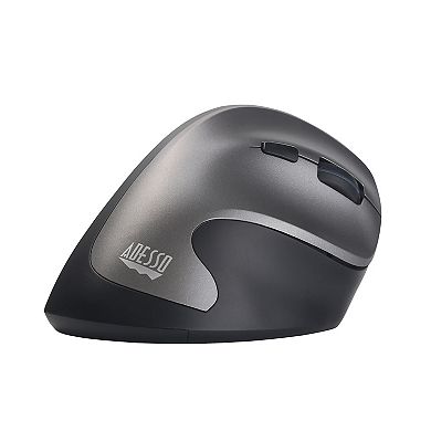 Adesso Antimicrobial Wireless Vertical Mouse