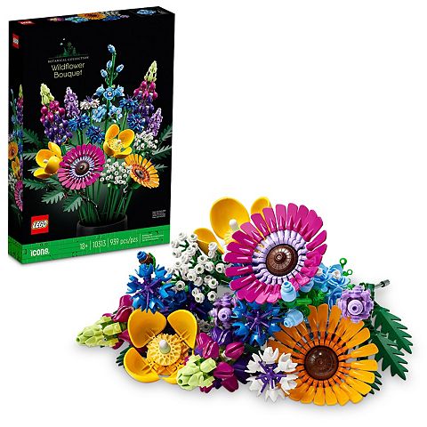 Детские конструкторы LEGO Icons Wildflower Bouquet 10313 Building Set (939 Pieces)