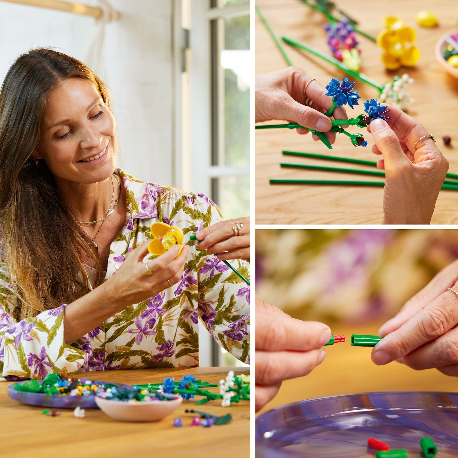 Конструктор LEGO Icons Wildflower Bouquet 10313 Building Set (939 Pieces) — фото 3