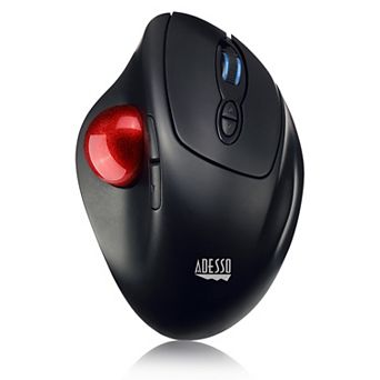 Adesso iMouse T30 Wireless Programmable Ergonomic Trackball Mouse