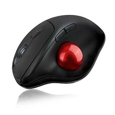 Adesso iMouse T30 Wireless Programmable Ergonomic Trackball Mouse