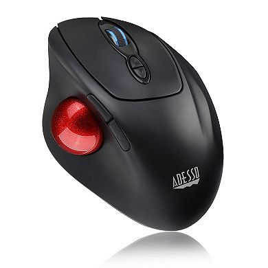 Adesso iMouse T30 Wireless Programmable Ergonomic Trackball Mouse