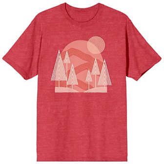 Men's Adventure Society Pine Trees Tee