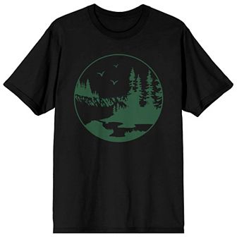 Men's Adventure Society Mountains Vacation Tee