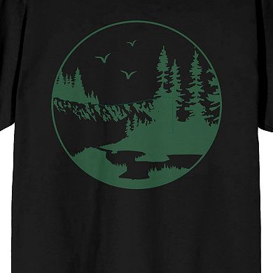 Men's Adventure Society Mountains Vacation Tee