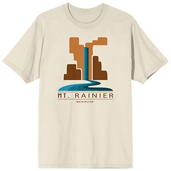 Men's Adventure Society Mt. Rainier Vacation Tee