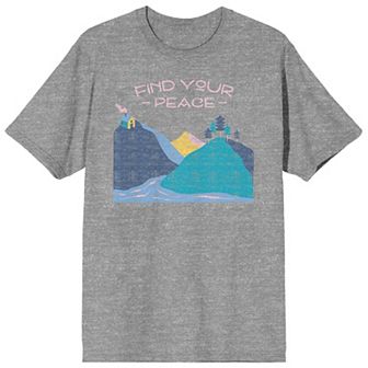 Men's Adventure Society Peace Vacation Tee