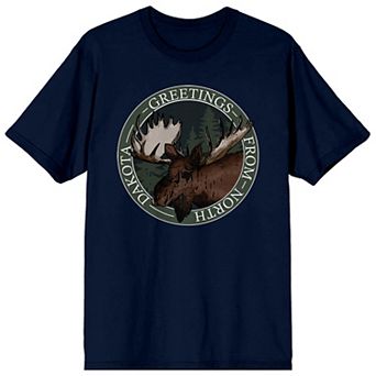 Men's Adventure North Dakota Vacation Tee