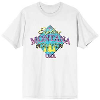Men's Adventure Society Montana Vacation Tee