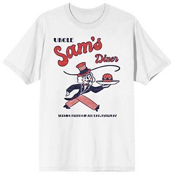 Men's Americana Uncle Sam's Diner Tee