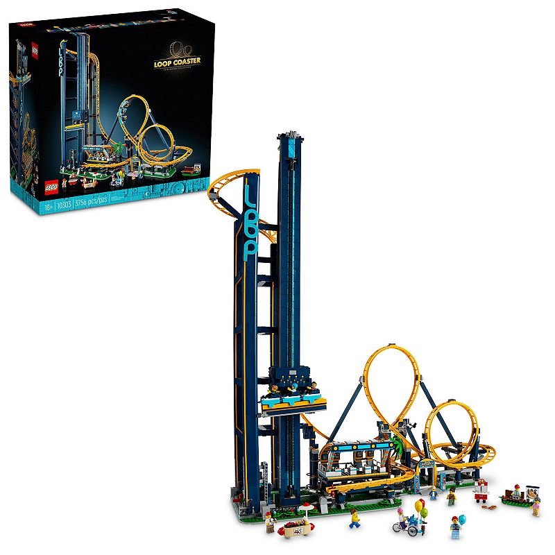 LEGO Loop Coaster 10303 Building Kit, Multicolor