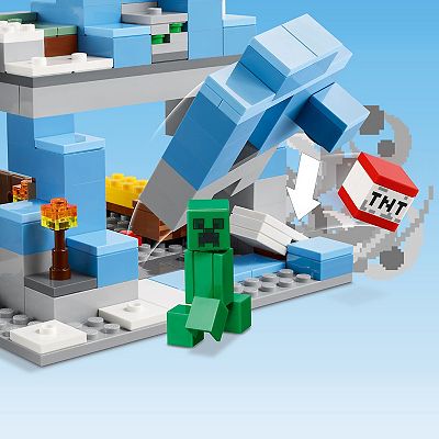 LEGO Minecraft The Frozen Peaks 21243 Building Toy Set