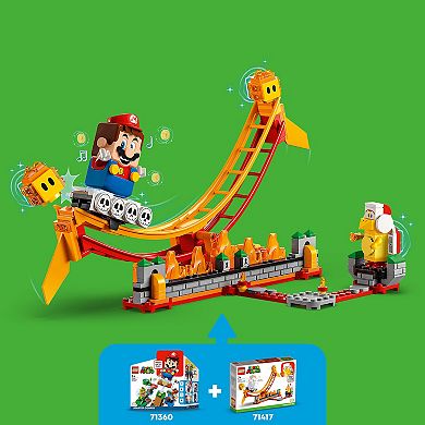 LEGO Super Mario Lava Wave Ride Expansion Set 71416 Building Toy Set