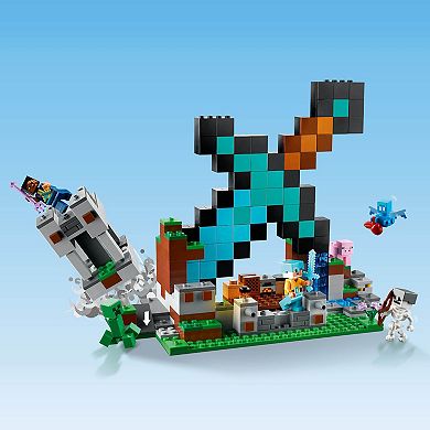 LEGO Minecraft The Sword Outpost 21244 Building Toy Set