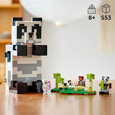 LEGO Minecraft The Panda Haven 21245 Building Toy Set