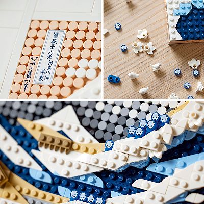LEGO Art Hokusai The Great Wave 31208 Building Kit (1,810 Pieces)