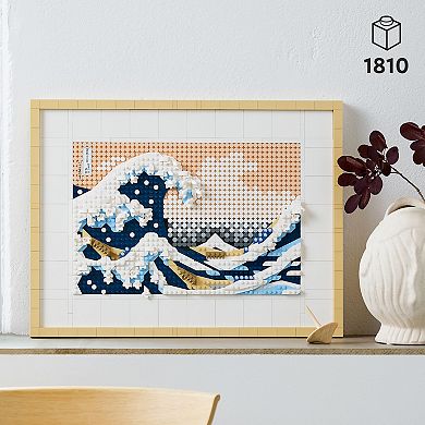 LEGO Art Hokusai The Great Wave 31208 Building Kit (1,810 Pieces)