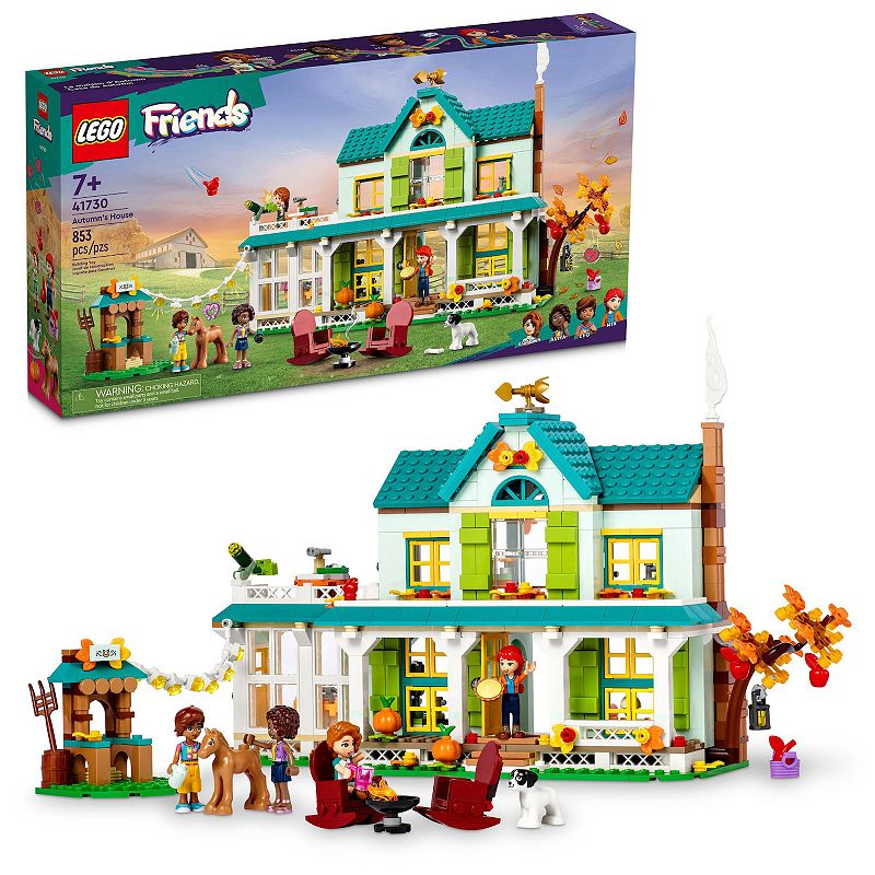 LEGO Friends Autumn’s House 41730 Building Toy Set, Multicolor