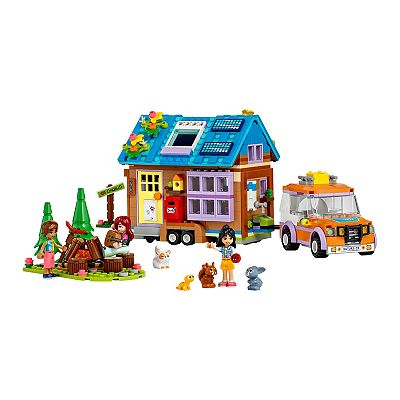 LEGO Friends Mobile Tiny House Playset with store Toy Car 41735