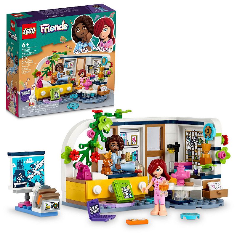 LEGO Friends Aliyas Room 41740 Building Toy Set, Multicolor