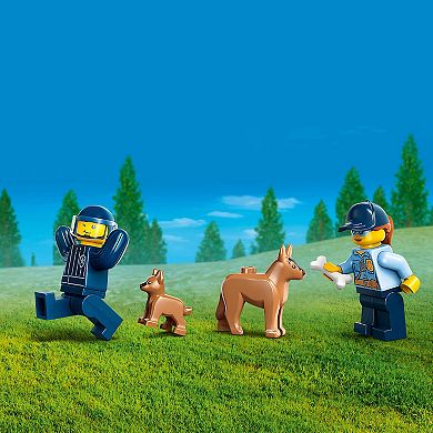 LEGO City Mobile Police Dog Training 60369 Building Toy Set