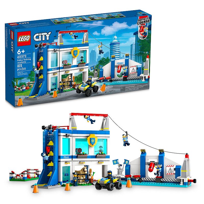 LEGO City Police Training Academy 60372 Building Toy Set, Multicolor