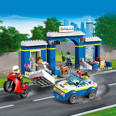 LEGO City Police Station Chase 60370 Building Toy Set