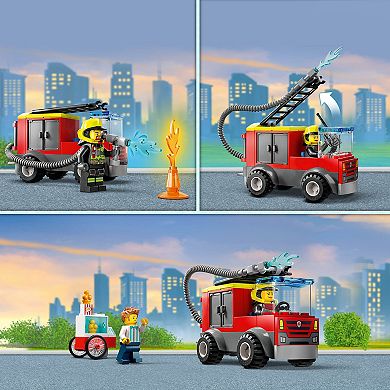 LEGO City Fire Station and Fire Truck 60375 Building Toy Set