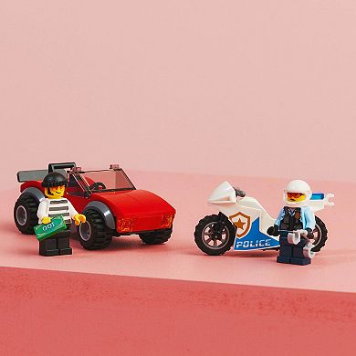LEGO City Police Bike Car Chase 60392 Building Toy Set