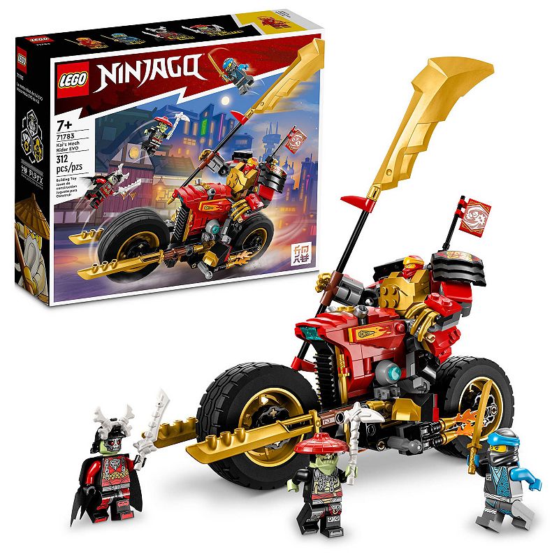 LEGO NINJAGO Kai’s Mech Rider EVO 71783 Building Toy Set, Multicolor