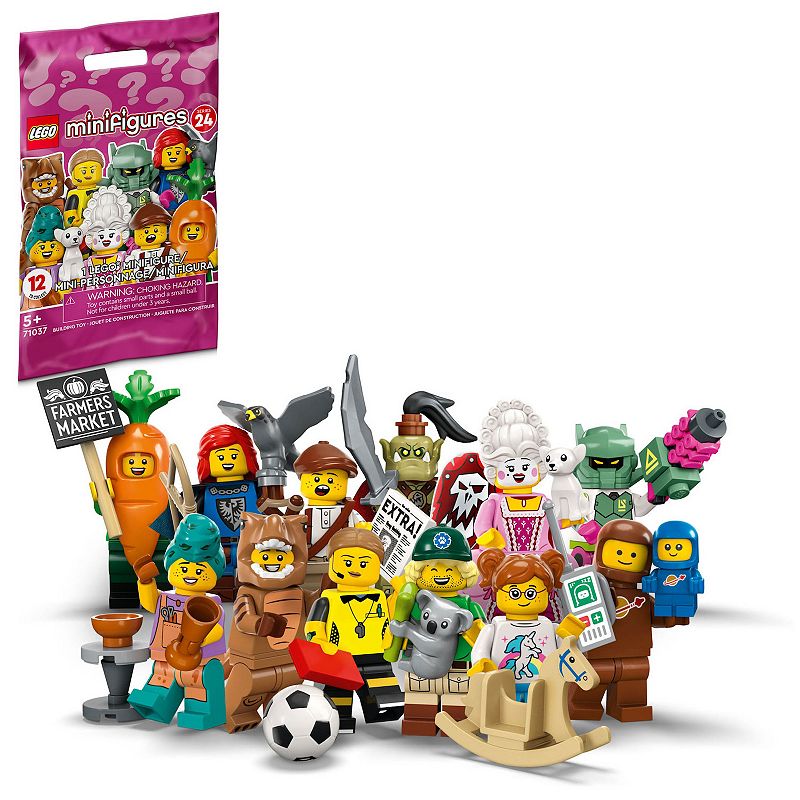 LEGO Minifigures Series 24 71037 Limited-Edition Building Toy Set, Multicol