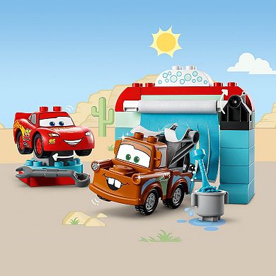LEGO DUPLO Disney and Pixar’s Cars Lightning McQueen & Mater’s Car Wash Fun 10996 Set