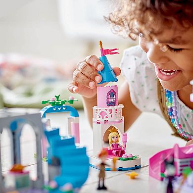 Disney's LEGO Disney Aurora’s Castle 43211 Building Toy Set