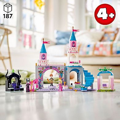 Disney's LEGO Disney Aurora’s Castle 43211 Building Toy Set