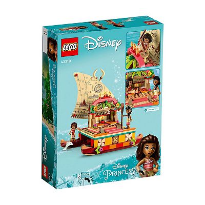Disney's Moana's Wayfinding Boat 43210 Building Toy Set by LEGO